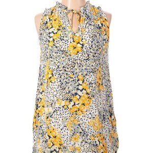 Ann Taylor LOFT Casual Floral Dress Women's Petite Large